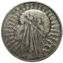 10 zł złotych 1932 Głowa kobiety Polonia SREBRO