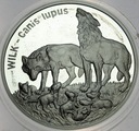20 zł złotych 1999, Wilk Wilki