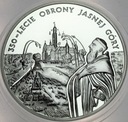 20 zł złotych 2005 Jasna Góra 350-l Obrony