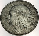 10 zł złotych 1932 Głowa kobiety Polonia SREBRO