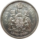Kanada 50 Centów 1964 SREBRO