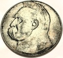 10 zł złotych 1936 Józef Piłsudski SREBRO