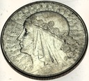 10 zł złotych 1932 Głowa kobiety Polonia SREBRO