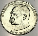 50000 złotych 1988 Piłsudski Niepodległość SREBRO