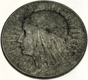 5 zł złotych 1934 Głowa kobiety Polonia SREBRO