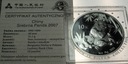 Chiny 2007, 1 oz uncja srebra 10 juanów Panda