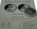 Kanada 1 dolar 1975 SREBRO, 100 lat Calgary