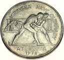 2 zł złote 1995 Atlanta Zapasy Igrzyska Olimpiady