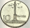10 zł złotych 1966 MAŁA Kolumna Zygmunta Warszawa