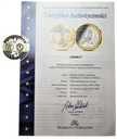 Wspólna Waluta Euro Niemcy SREBRO Ag999 40mm
