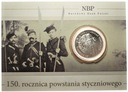 10 zł złotych 2013 Powstanie Styczniowe