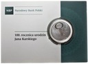 10 zł złotych 2014 Jan Karski 100 rocznica urodzin