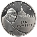 10 zł złotych 2005 Jan Paweł II SREBRO