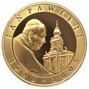 10 zł złotych 2005 Jan Paweł II SREBRO plater. AU