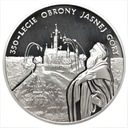 20 zł złotych 2005 Jasna Góra 350-l Obrony