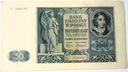 1941 50 zł Pięćdziesiąt Złotych Seria C
