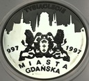 20 zł złotych 1996 Tysiąclecie Gdańska