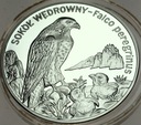 20 zł złotych 2008 Sokół Wędrowny