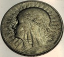5 zł złotych 1933 Głowa kobiety Polonia SREBRO (1)