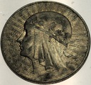 5 zł złotych 1933 Głowa kobiety Polonia SREBRO (2)
