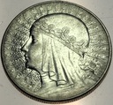 10 zł złotych 1932 Głowa kobiety Polonia SREBRO