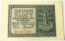 1941 1 zł Jeden Złoty, seria BE