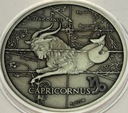 Znaki Zodiaku Koziorożec SREBRO