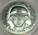 10 zł złotych 2004 Powstanie Warszawskie SREBRO