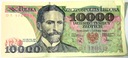 1988 10000 zł złotych Wyspiański, seria DT