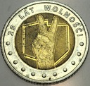 5 zł złotych 2014 25 Lat Wolności