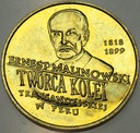 2 zł złote 1999 Ernest Malinowski Peru