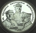 20 zł złotych 2008 Niepodległość 90 rocznica SREBRO