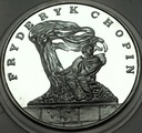 100000 zł 1990 Fryderyk Chopin MAŁY TRYPTYK RZADKA