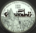 10 zł złotych 2009 Solidarność Jan Paweł II SREBRO