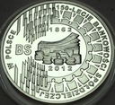 10 zł złotych 2012 Bankowość Spółdzielcza 150 lecie