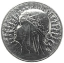 10 zł złotych 1933 Głowa kobiety Polonia SREBRO