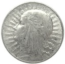 5 zł złotych 1934 Głowa kobiety Polonia SREBRO