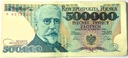 1990 500000 zł złotych Sienkiewicz seria K (1)