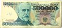 1990 500000 zł złotych Sienkiewicz seria K (3)