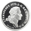 REPLIKA 2 zł 1766 Poniatowski SREBRO