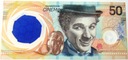 PWPW Banknot testowy Guardian Cinema Charlie CHAPLIN