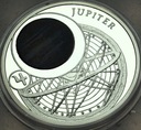 Systema Solare Jowisz Jupiter SREBRO
