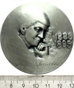 medal 1983 Maria Dąbrowska PTAiN Mława SREBRZONY (2)