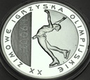10 zł złotych 2006 Turyn Igrzyska Łyżwiarstwo SREBRO