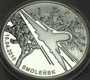 20 zł złotych 2011 Smoleńsk Samolot SREBRO