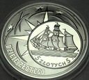 10 zł złotych 2005 Żaglowiec Dzieje Złotego SREBRO