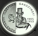 10 zł złotych 2005 Konstanty Ildefons Gałczyński SREBRO