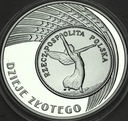10 zł złotych 2007 5 zł Nike Dzieje Złotego SREBRO