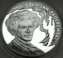 10 zł złotych 2011 Ignacy Jan Paderewski SREBRO