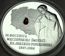 10 zł złotych 2009 Ksiądz Jerzy Popiełuszko SREBRO